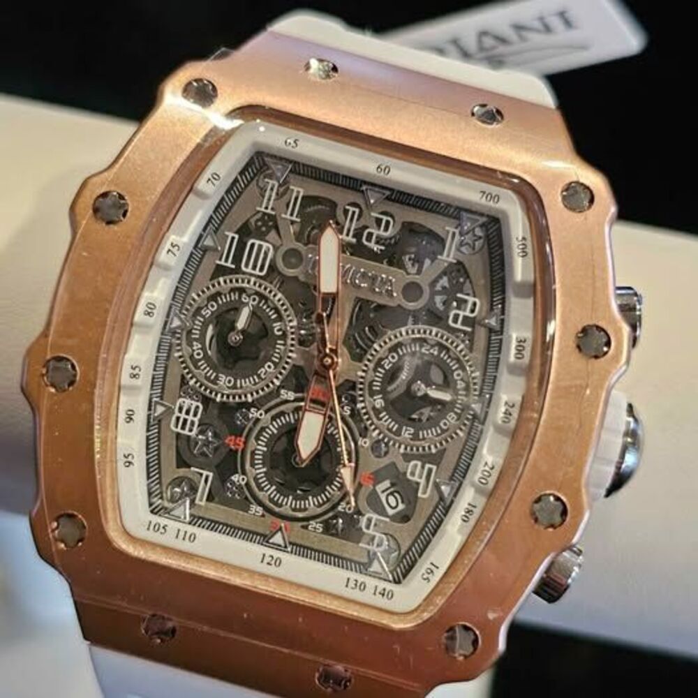 Invicta rose gold tone speedway quartz watch. New in box!